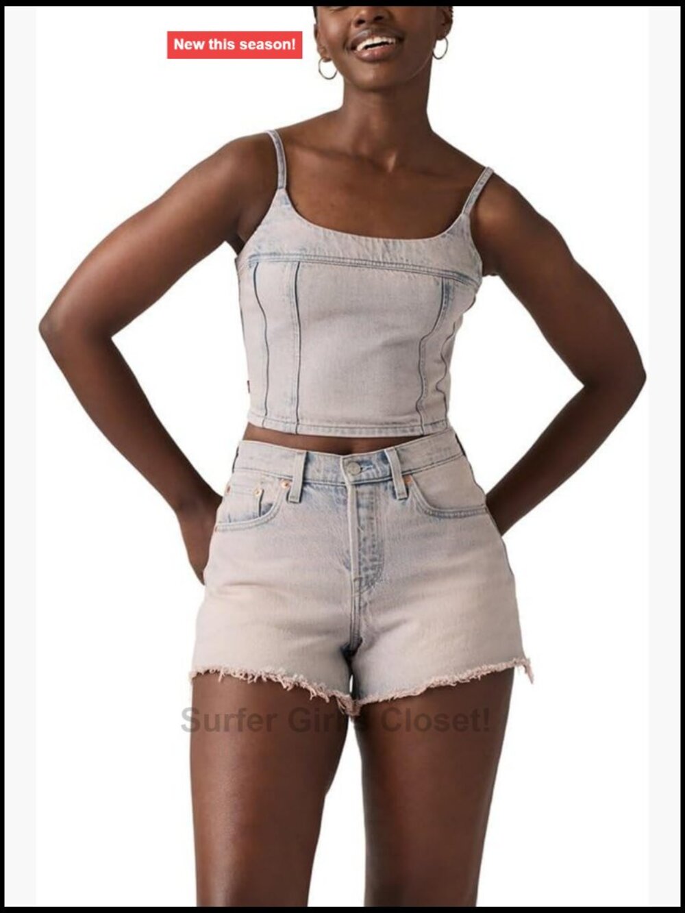 Levi's Women's Jadine Denim Cami Tank